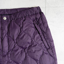 画像をギャラリービューアに読み込む, MILITARY SOFT SHELL DOWN PANTS - D.PURPLE -