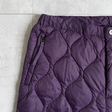 画像をギャラリービューアに読み込む, MILITARY SOFT SHELL DOWN PANTS - D.PURPLE -