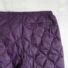 画像をギャラリービューアに読み込む, MILITARY SOFT SHELL DOWN PANTS - D.PURPLE -