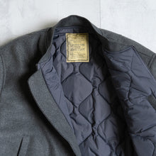 画像をギャラリービューアに読み込む, MELTON MA-1 JACKET  - GRAY -