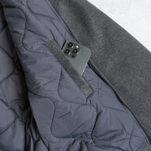 画像をギャラリービューアに読み込む, MELTON MA-1 JACKET  - GRAY -