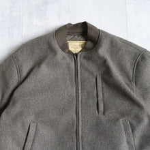 画像をギャラリービューアに読み込む, MELTON MA-1 JACKET  - BROWN -