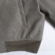 画像をギャラリービューアに読み込む, MELTON MA-1 JACKET  - BROWN -