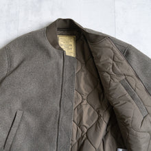 画像をギャラリービューアに読み込む, MELTON MA-1 JACKET  - BROWN -