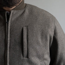 画像をギャラリービューアに読み込む, MELTON MA-1 JACKET  - BROWN -