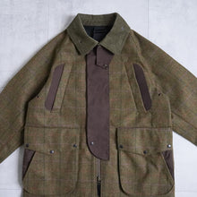 Load image into Gallery viewer, MOON TWEED 3 LAYERED JACKET - OLIVE -