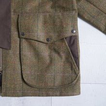Load image into Gallery viewer, MOON TWEED 3 LAYERED JACKET - OLIVE -