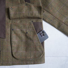 Load image into Gallery viewer, MOON TWEED 3 LAYERED JACKET - OLIVE -