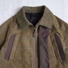 Load image into Gallery viewer, MOON TWEED 3 LAYERED JACKET - OLIVE -