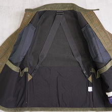 Load image into Gallery viewer, MOON TWEED 3 LAYERED JACKET - OLIVE -