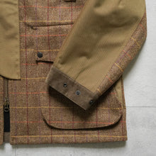 画像をギャラリービューアに読み込む, MOON TWEED 3 LAYERED JACKET - BROWN -