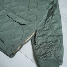 画像をギャラリービューアに読み込む, MILITARY PULL OVER DOWN HOODIE - OLIVE -