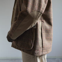 画像をギャラリービューアに読み込む, MOON TWEED 3 LAYERED JACKET - BROWN -