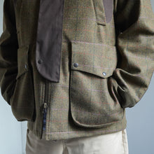 Load image into Gallery viewer, MOON TWEED 3 LAYERED JACKET - OLIVE -