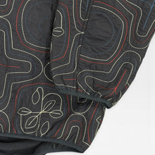 画像をギャラリービューアに読み込む, NORBIT - AINU QUILTING HOODIE - NAVY