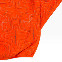 画像をギャラリービューアに読み込む, NORBIT - AINU QUILTING HOODIE - ORANGE