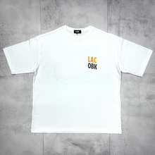 Load image into Gallery viewer, LAC × OBKSHOP SHORT SLEEVE T-SHIRT - WHITE