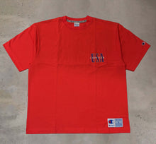 画像をギャラリービューアに読み込む, CHAMPION - SHORT SLEEVE T-SHIRT USA - RED