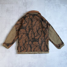 画像をギャラリービューアに読み込む, HORN TREE PRINT WOOL BOA JACKET - BROWN -