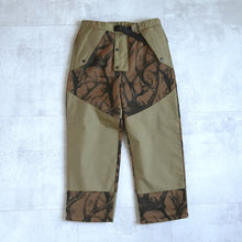 画像をギャラリービューアに読み込む, HORN TREE PRINT WOOL BOA PANTS - BROWN -