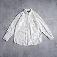 画像をギャラリービューアに読み込む, CHAMBRAY RAIL WORK SHIRTS - WHITE -