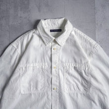 画像をギャラリービューアに読み込む, CHAMBRAY RAIL WORK SHIRTS - WHITE -