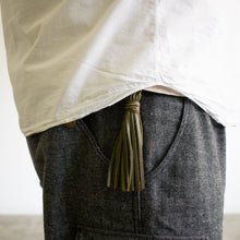 Load image into Gallery viewer, LEATHER TASSEL