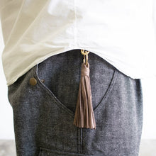 Load image into Gallery viewer, LEATHER TASSEL