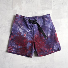 Load image into Gallery viewer, TIEDYE BORD SHORTS -Navy x Red-
