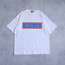 Load image into Gallery viewer, FIFTH AVE TEE -WHITE-

