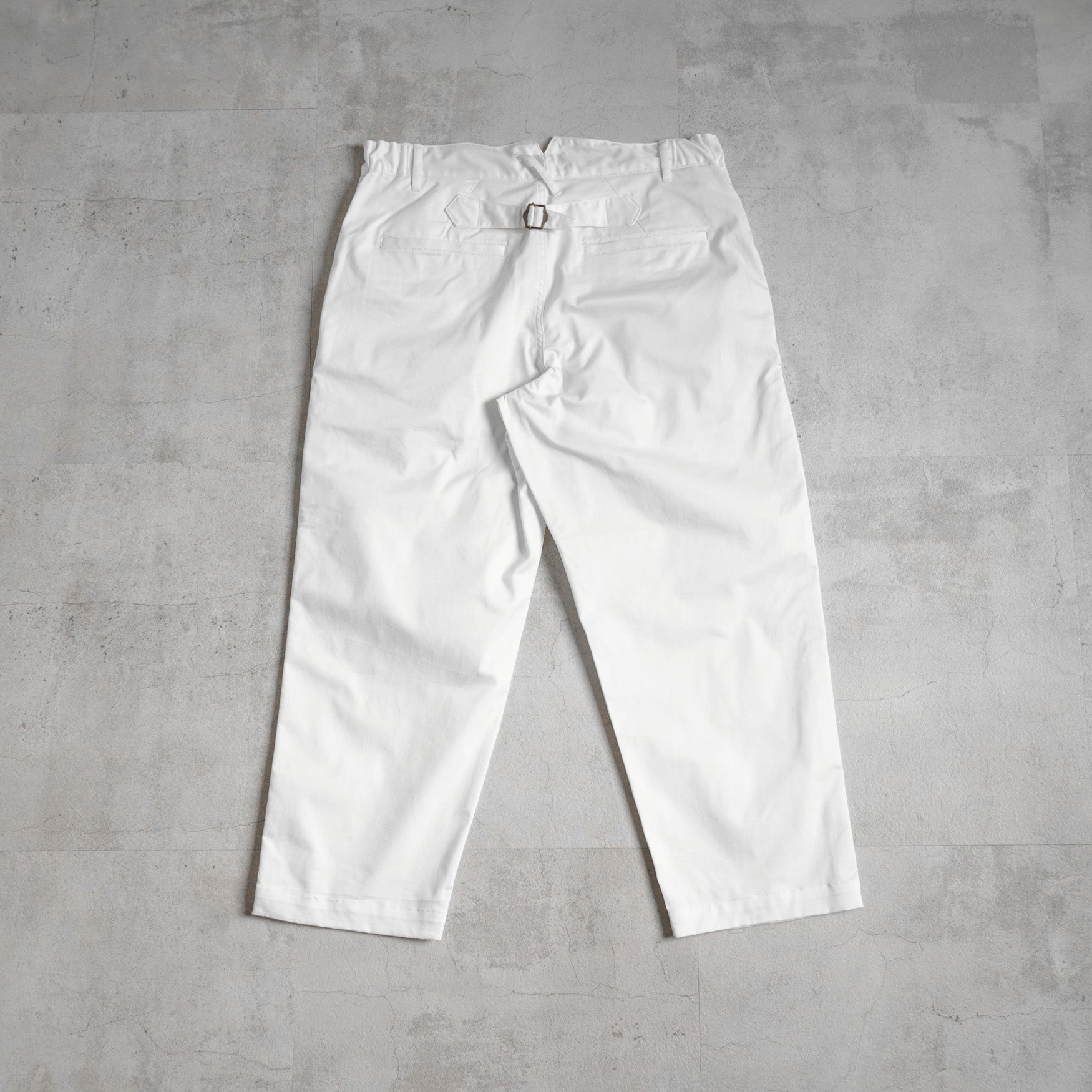 DOUBLE TACK CHINO - WHITE - – TENG STORE OSAKA