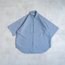 Load image into Gallery viewer, Raglan Sleeve Shirts --Chambray-
