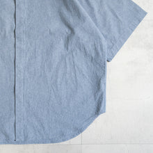 Load image into Gallery viewer, Raglan Sleeve Shirts --Chambray-
