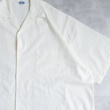 Load image into Gallery viewer, Cotton Linen Slab H/S Big Shirt -White-
