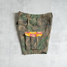 Load image into Gallery viewer, Man Patchwork Short Cargo Pants (b) --camouflage-
