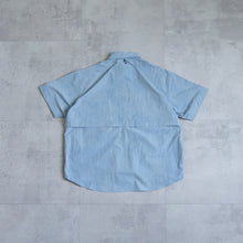 Load image into Gallery viewer, Active Sky Half Shirt --Sky-
