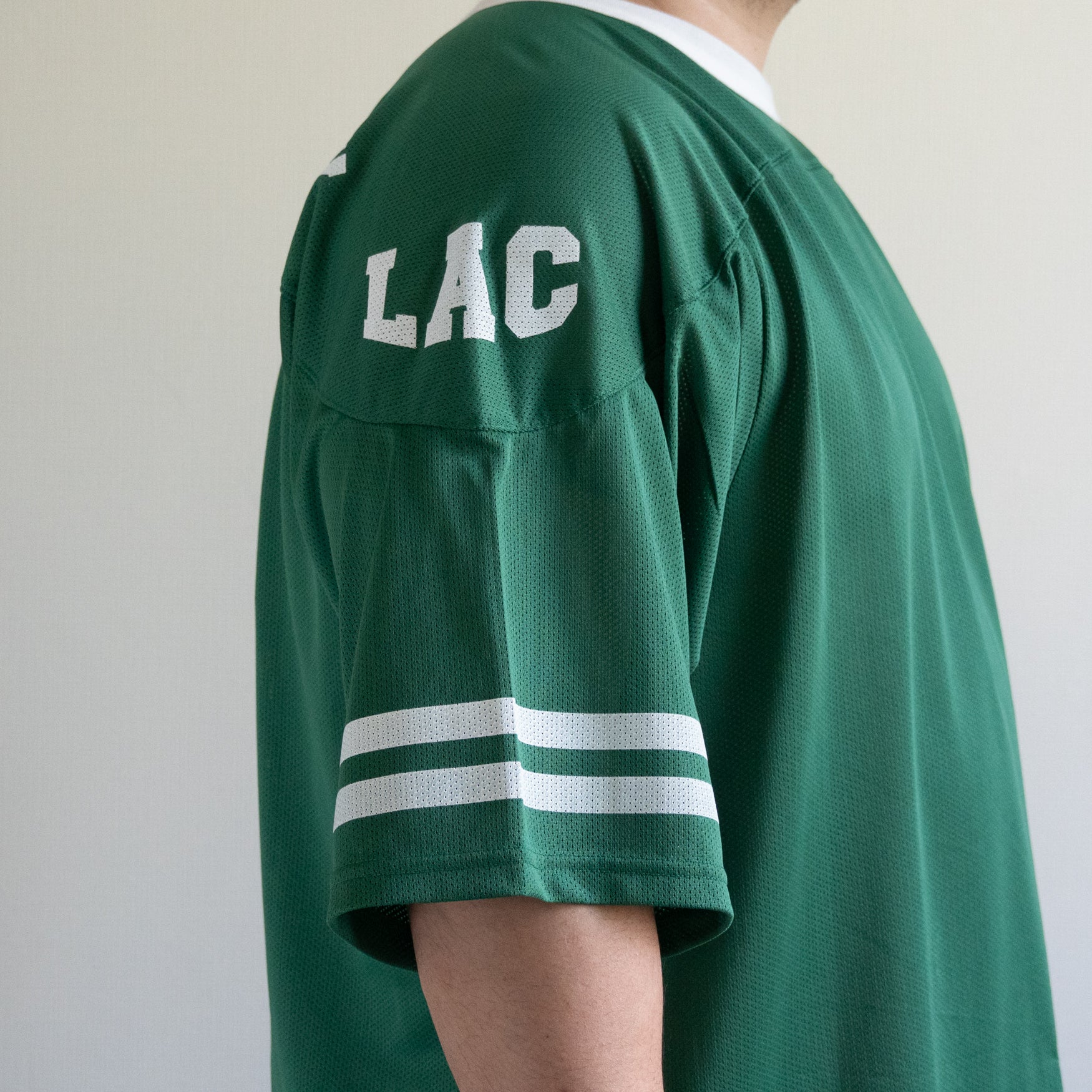 MESH FOOTBALL BIG TEE -GREEN- – TENG STORE OSAKA