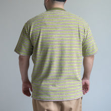 Load image into Gallery viewer, TOWN CRAFT HEAVY PILE BORDER TEE　パイルTシャツ　大きいサイズ　メンズファッション　テングストア大阪

