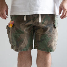 Load image into Gallery viewer, Man Patchwork Short Cargo Pants (b) --camouflage-
