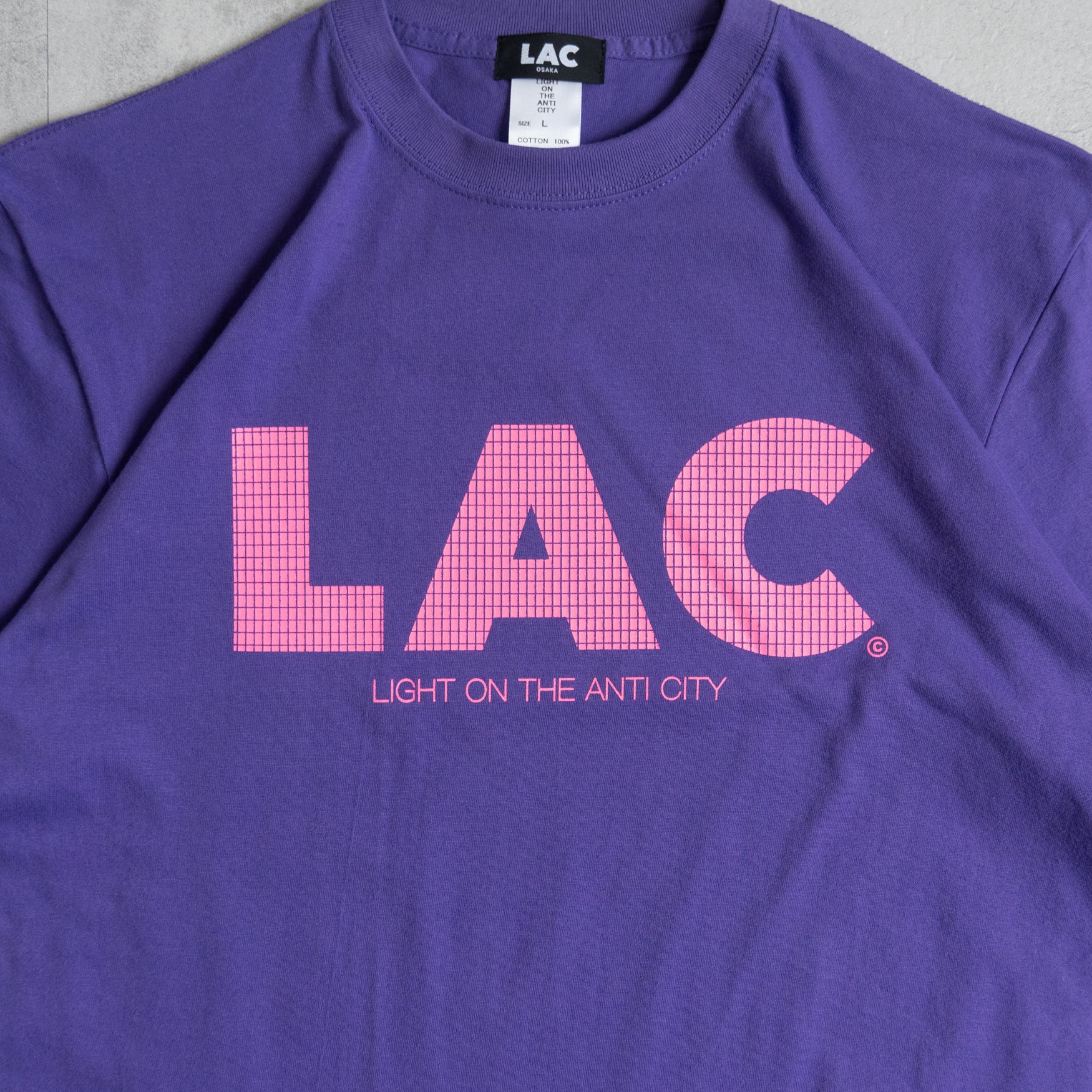 TILE LOGO TEE - PURPLE - – TENG STORE OSAKA