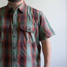 Load image into Gallery viewer, FILSON WASHED S/S FEARHER CLOTH SHIRT　半袖シャツ　ビッグサイズ　大きいサイズ　メンズ
