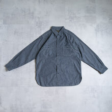 画像をギャラリービューアに読み込む, NIGEL CABOURN　NEW MEDICAL SHIRT　インディゴ　シャツ　大きいサイズ　メンズ　テングストア大阪
