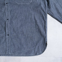 Load image into Gallery viewer, NIGEL CABOURN　NEW MEDICAL SHIRT　インディゴ　シャツ　大きいサイズ　メンズ　テングストア大阪
