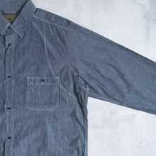 Load image into Gallery viewer, NIGEL CABOURN　NEW MEDICAL SHIRT　インディゴ　シャツ　大きいサイズ　メンズ　テングストア大阪
