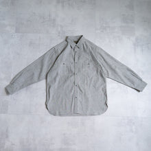 画像をギャラリービューアに読み込む, NIGEL CABOURN　NEW MEDICAL SHIRT　インディゴ　シャツ　大きいサイズ　メンズ　テングストア大阪
