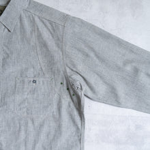 画像をギャラリービューアに読み込む, NIGEL CABOURN　NEW MEDICAL SHIRT　インディゴ　シャツ　大きいサイズ　メンズ　テングストア大阪
