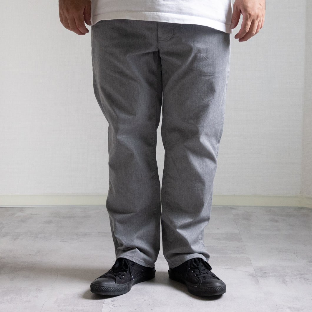 STRETCH CHINO -LIGHT GRAY-