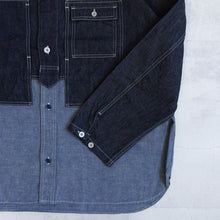 画像をギャラリービューアに読み込む, UTILITY SHIRT TYPE2 - 10oz DENIM- INDIGO -
