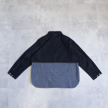 画像をギャラリービューアに読み込む, UTILITY SHIRT TYPE2 - 10oz DENIM- INDIGO -
