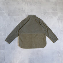 画像をギャラリービューアに読み込む, NIGEL CABOURN　UTILITY SHIRT TYPE2 　10oz DENIM　グリーン　シャツ　大きいサイズ　メンズ　テングストア大阪
